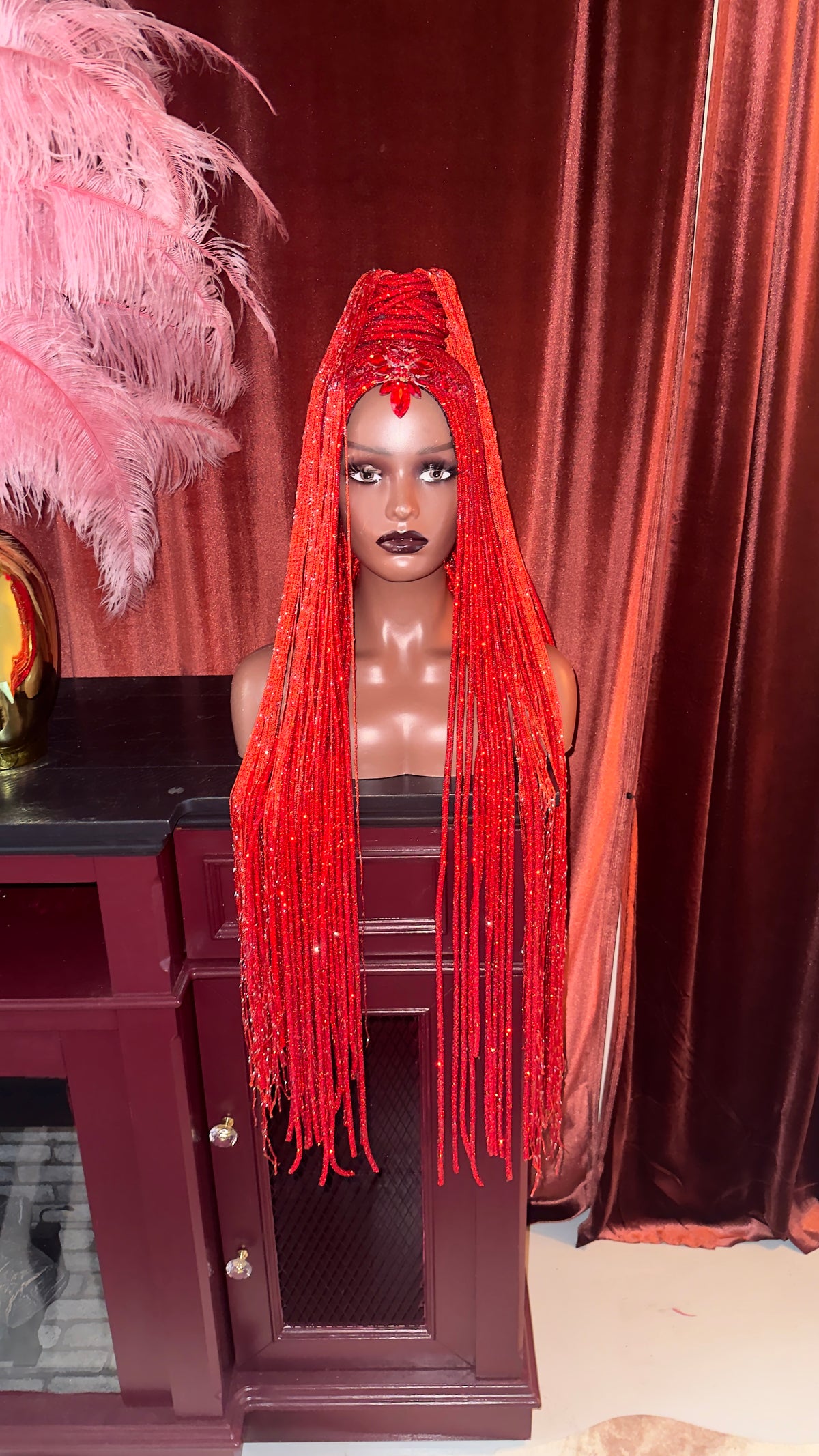 Ruby Wig (with Ponytail)