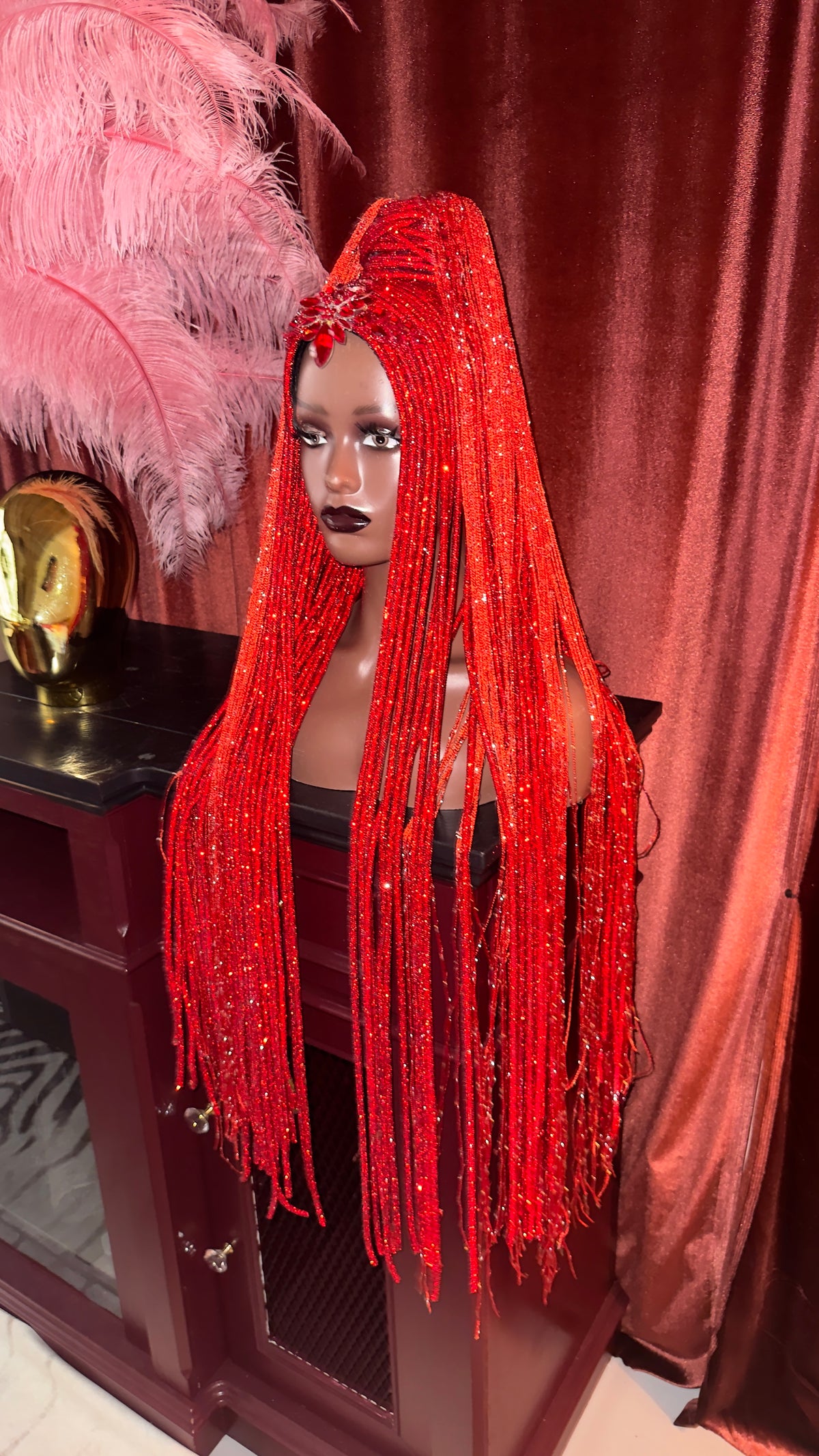 Ruby Wig (with Ponytail)