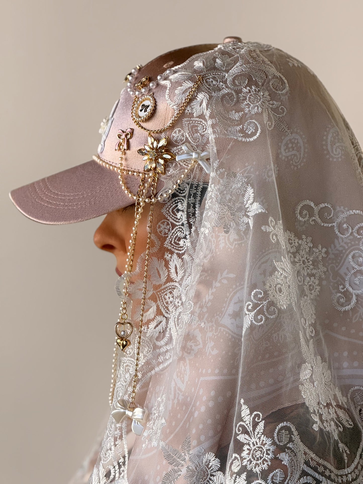 Miss Darling Veil Scarf-Hat