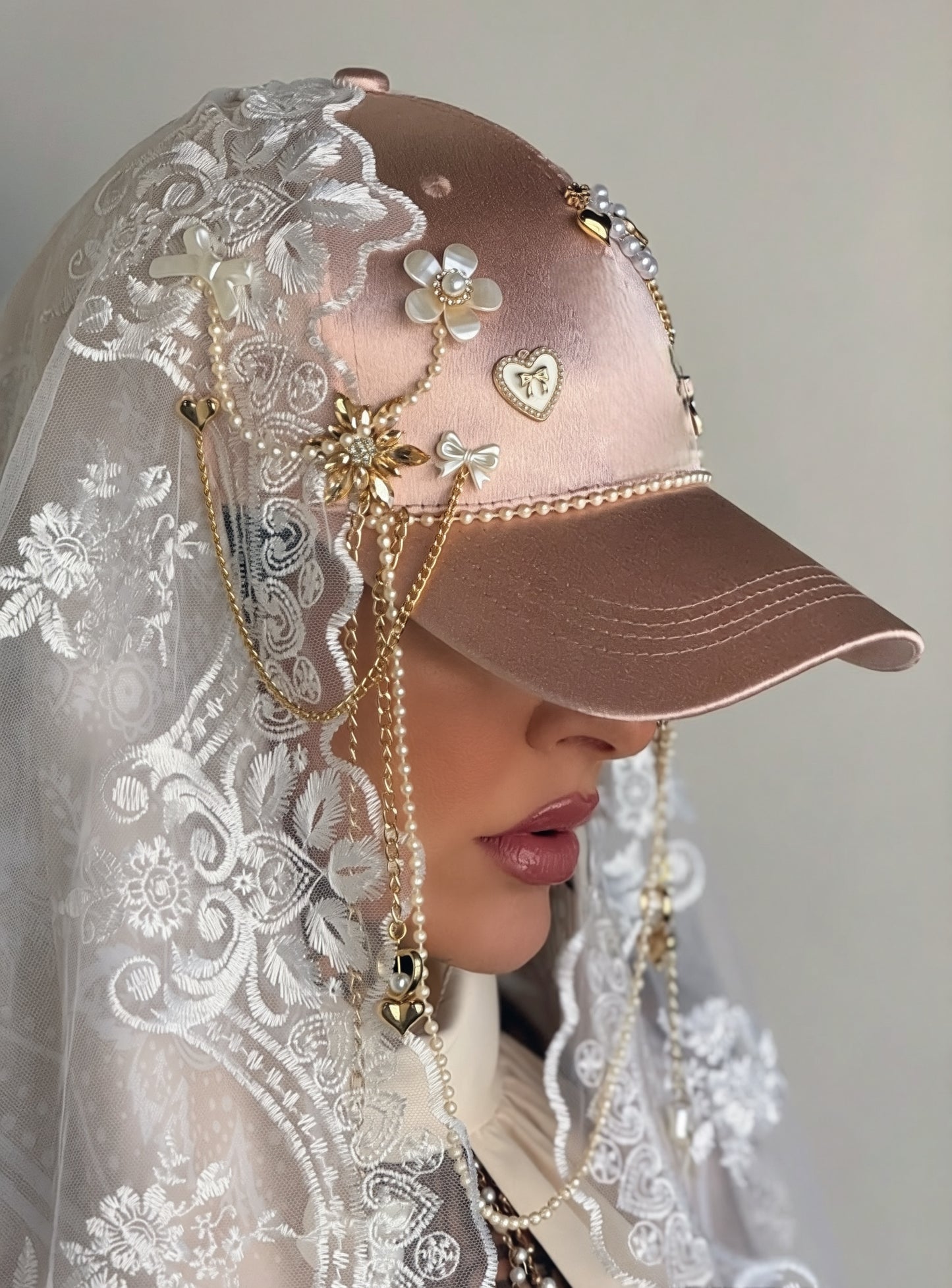 Miss Darling Veil Scarf-Hat