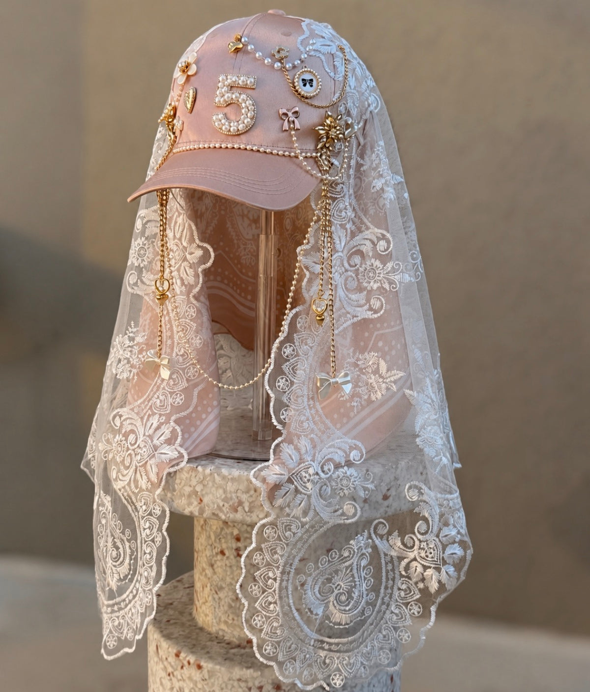 Miss Darling Veil Scarf-Hat
