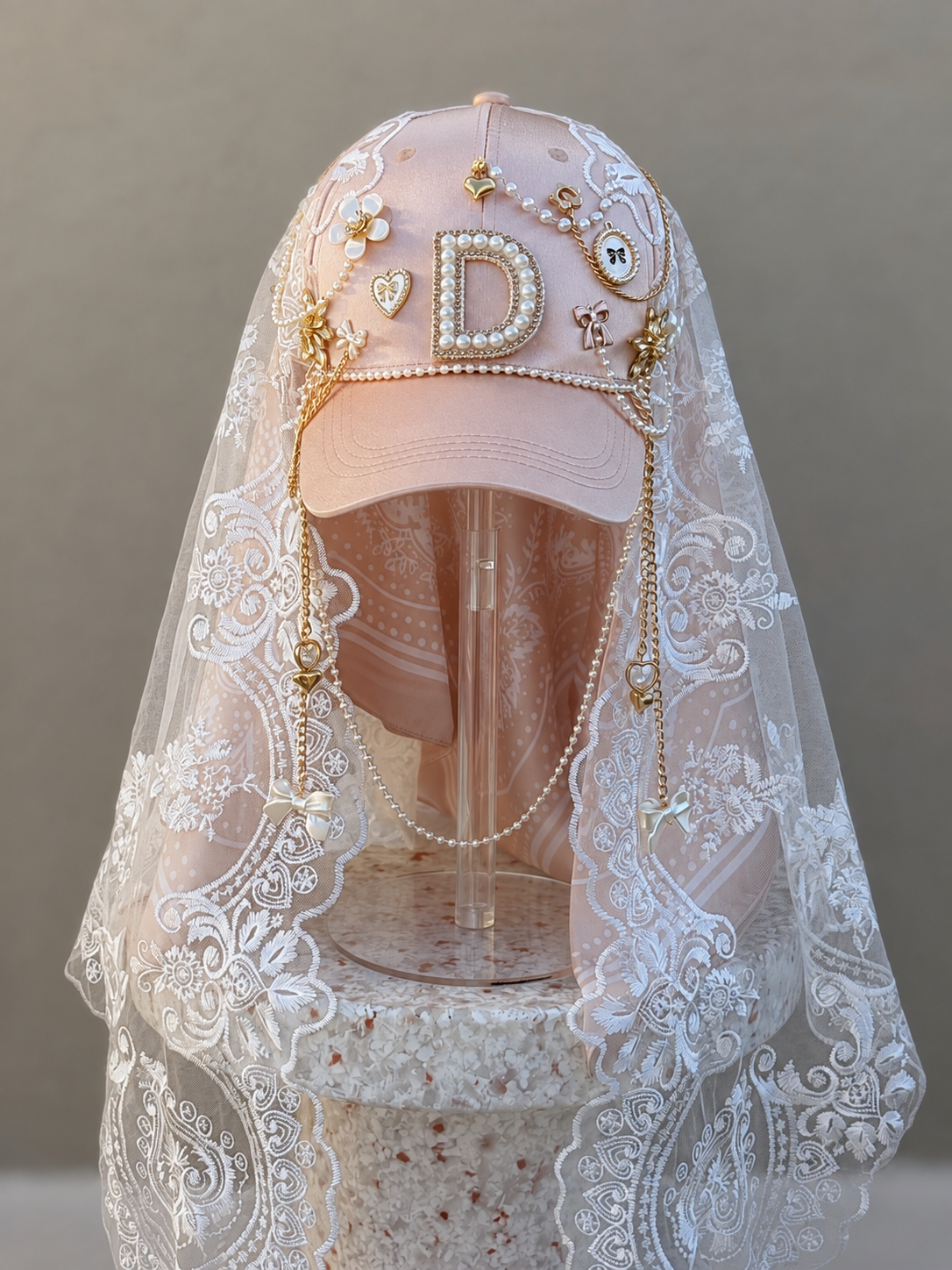 Miss Darling Veil Scarf-Hat