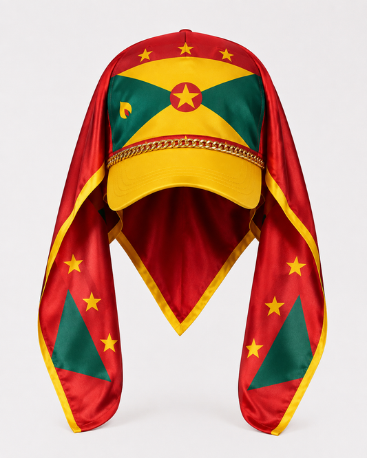 Grenada Flag Scarf Hat